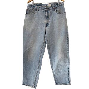 Vintage Y2K Levis Jeans Size 36 560 Loose Fit High Waist Blue Tapered Retro